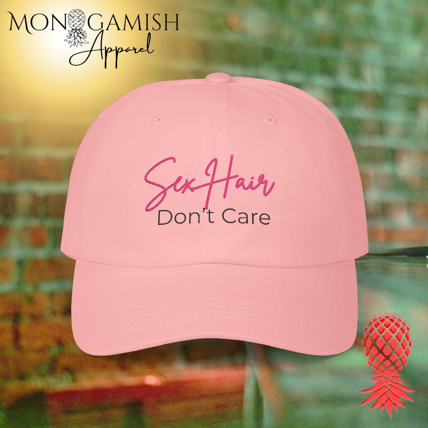 Sex Hair Dont Care Embroidered Hat