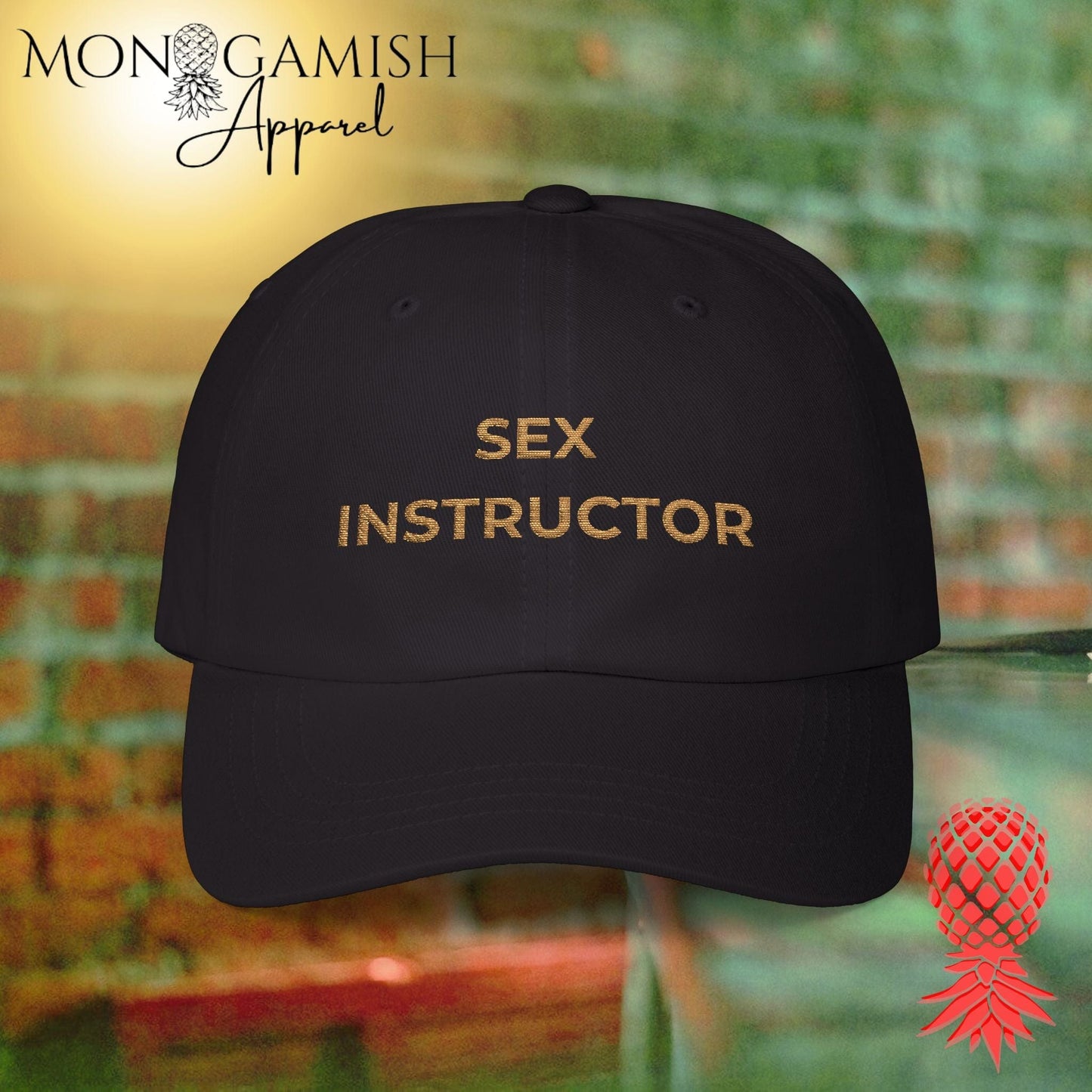 Sex Instructor Embroidered Hat