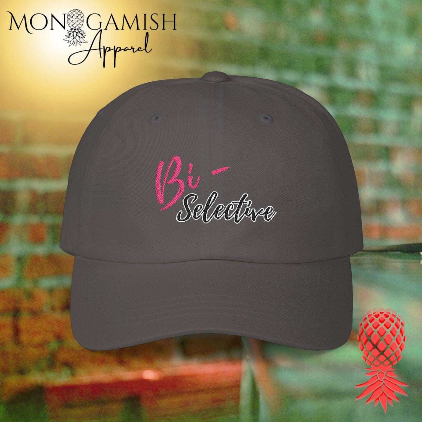 Bi- Selective Embroidered Hat