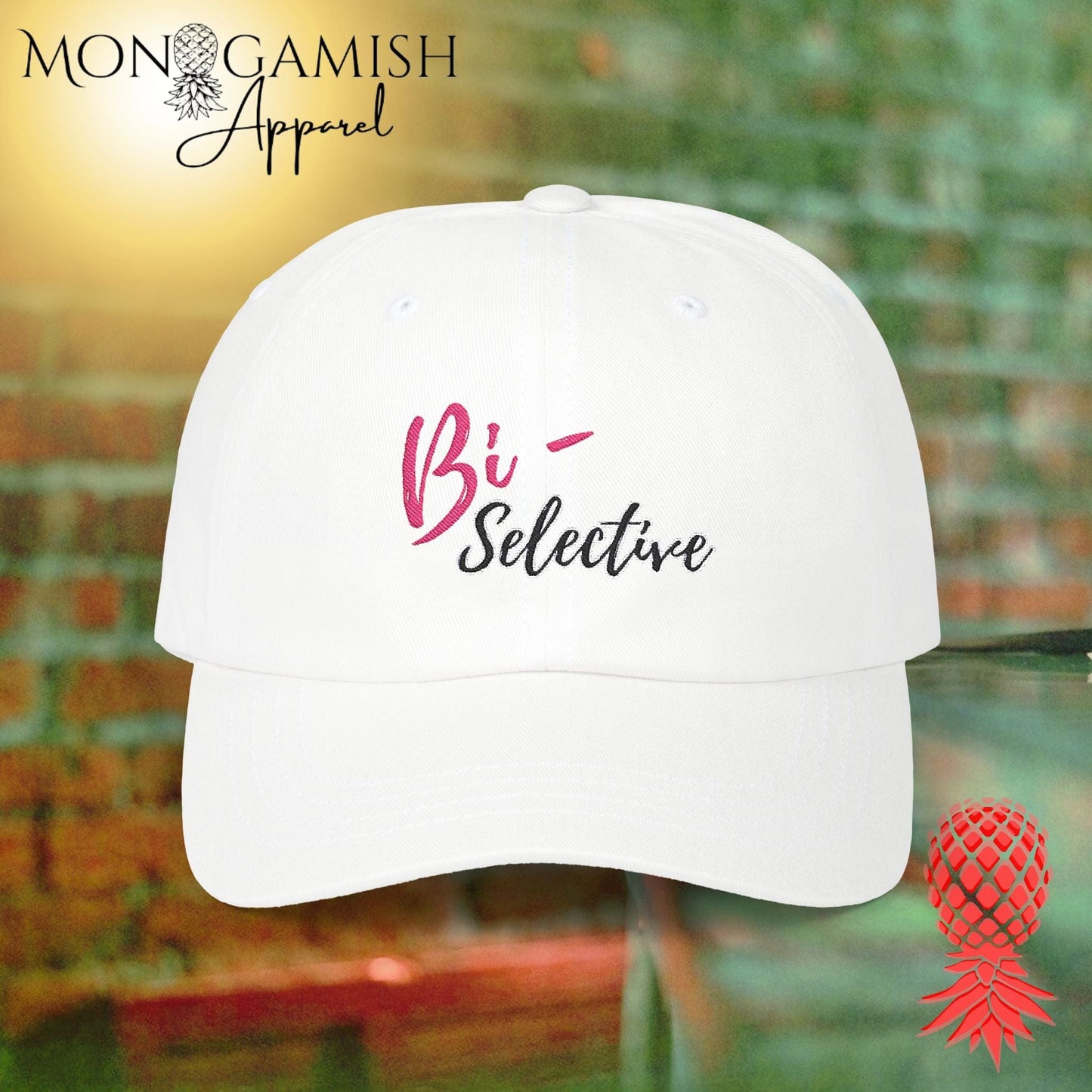 Bi- Selective Embroidered Hat