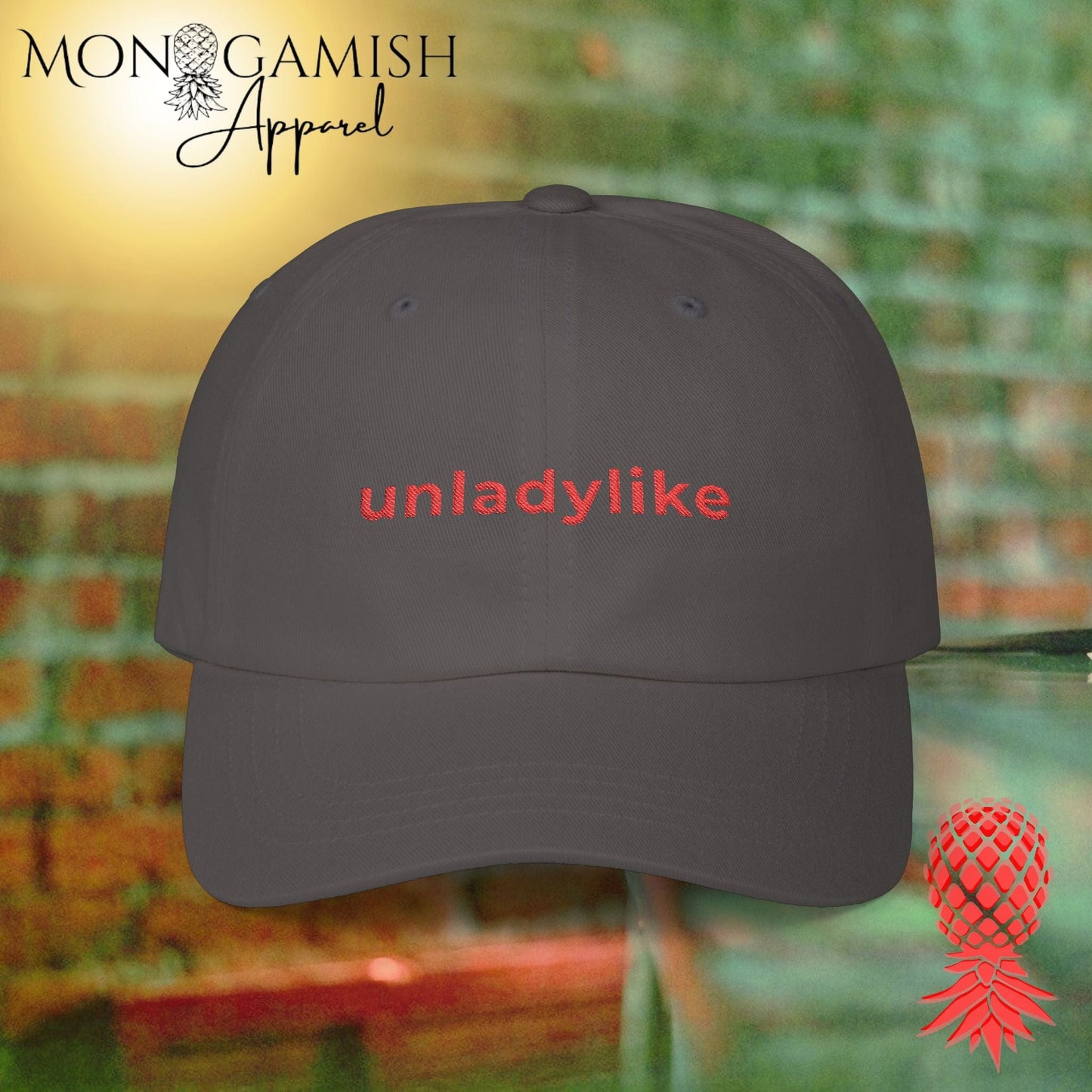 Unladylike Embroidered Hat