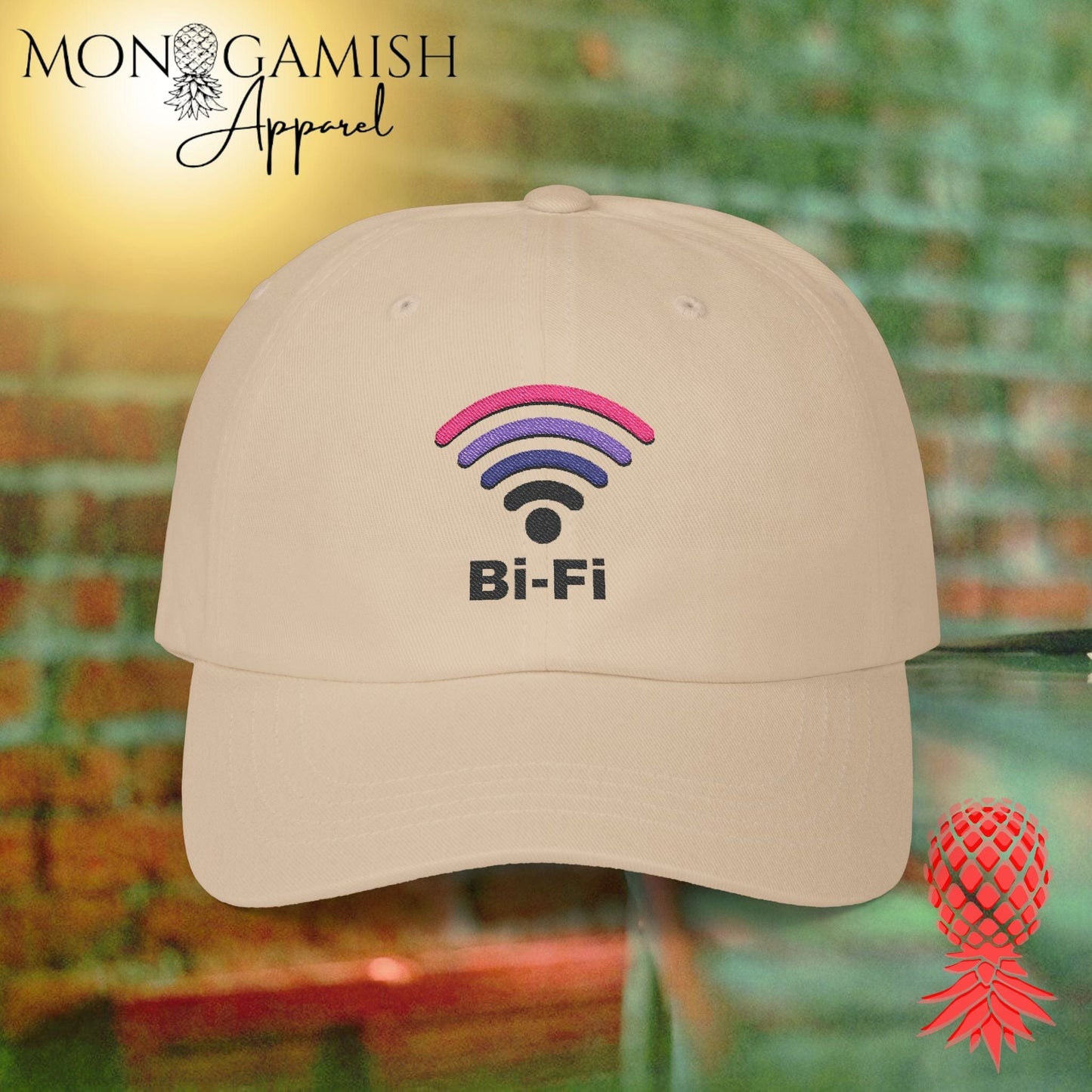 Bi-Fi Embroidered Hat