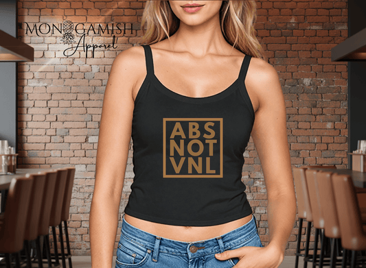 Absolutely Not Vanilla Ladies Crop Tank