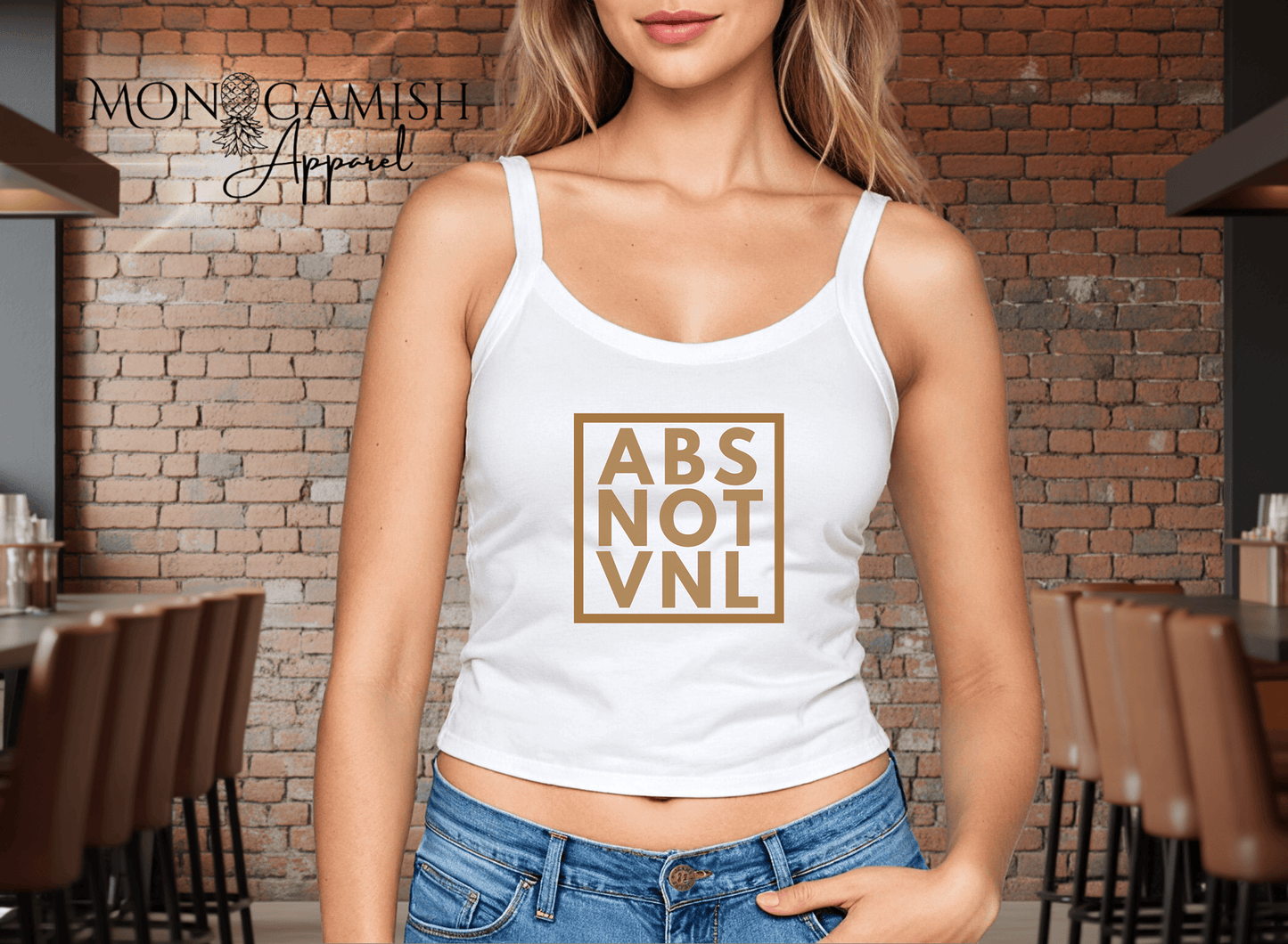 Absolutely Not Vanilla Ladies Crop Tank