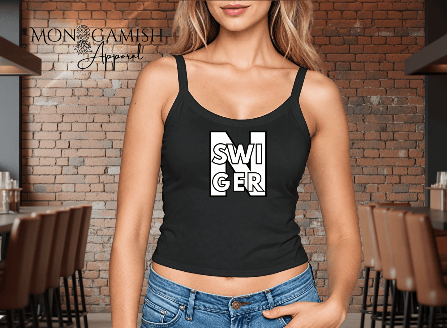 SwiNger Ladies Crop Tank