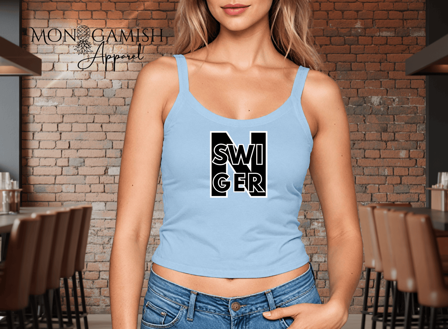 SwiNger Ladies Crop Tank