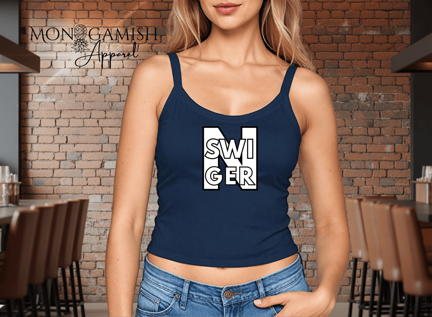SwiNger Ladies Crop Tank