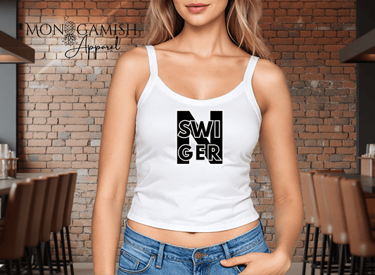SwiNger Ladies Crop Tank
